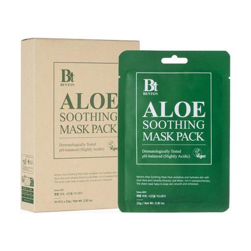 Benton Aloe Soothing Sheet Mask 23g X 10ea - Glam Global UK