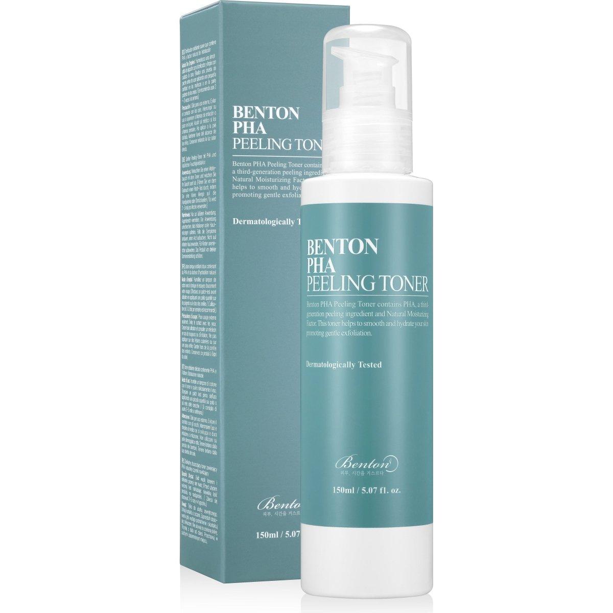 Benton PHA Peeling Toner 150ml - Glam Global UK