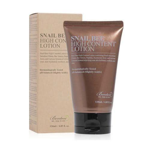 Benton Snail Bee High Content Lotion 120ml - Glam Global UKBenton
