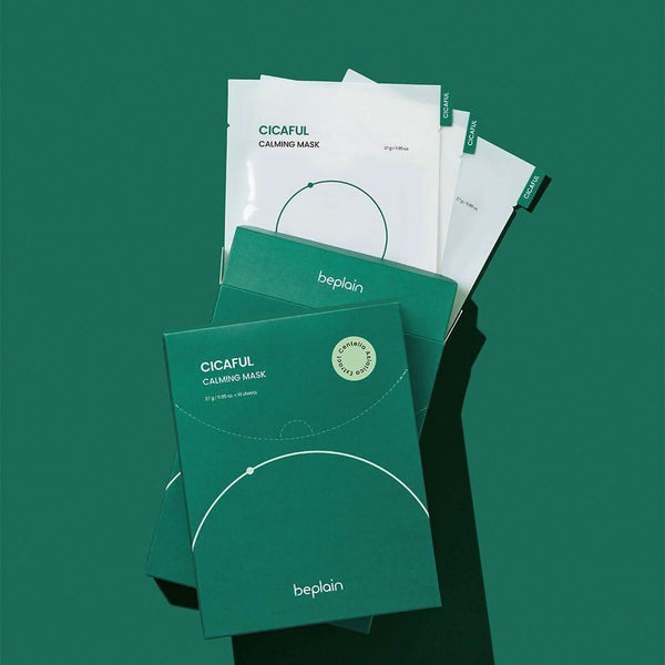 beplain Cicaful Calming Mask 10 Count - Glam Global UKbeplain