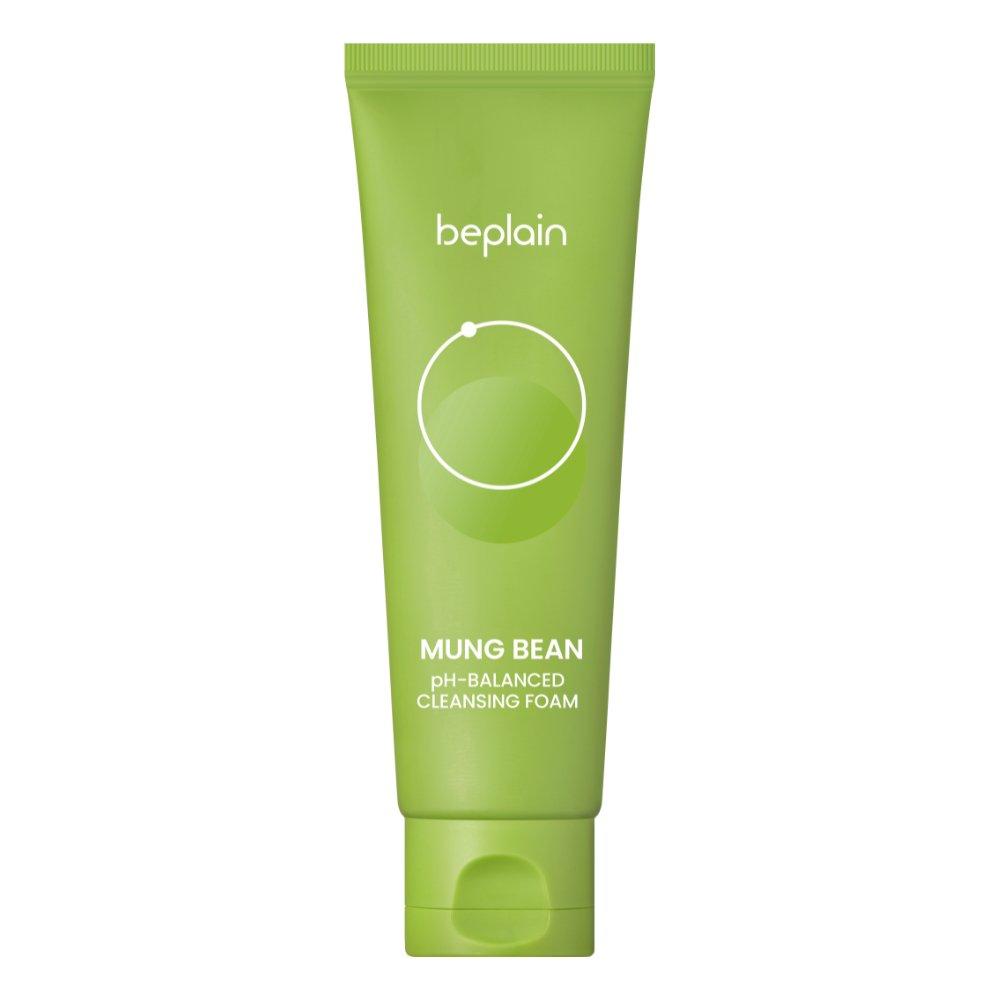 beplain Mung Bean pH - Balanced Cleansing Foam 80ml - Glam Global UK