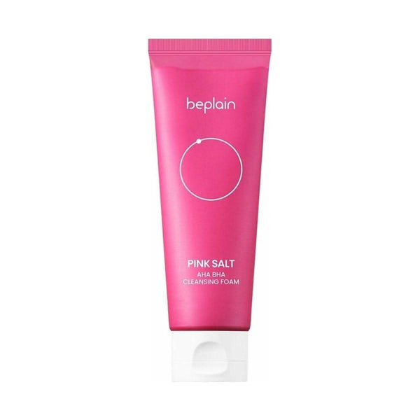 beplain Pink Salt AHA BHA Cleansing Foam 120ml - Glam Global UKbeplain