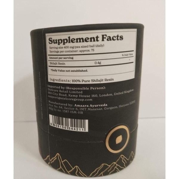 Betteralt Pure Himalayan Shilajit Resin High Potency Gold Grade - 75 Servings - Glam Global UKBetteralt
