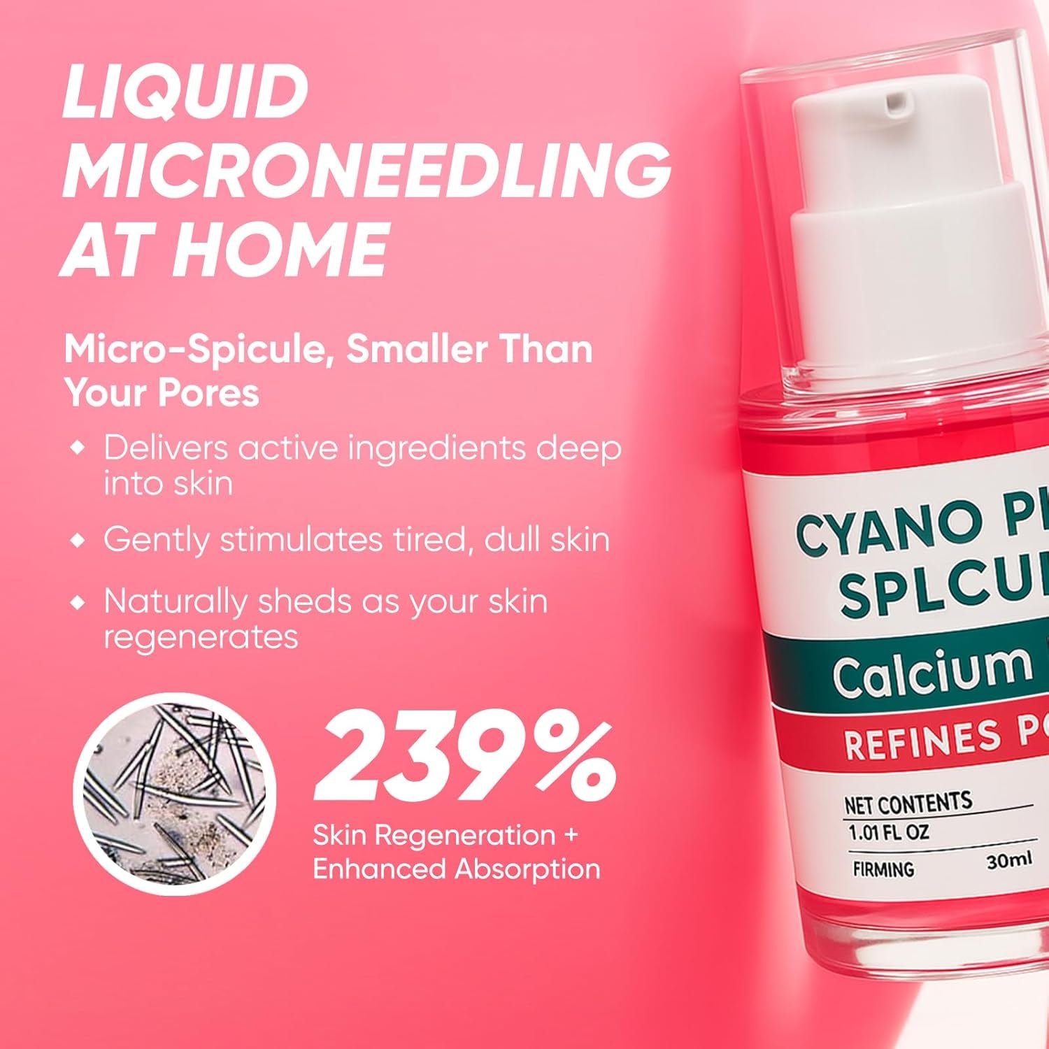 WGYPEU Cyano Pink Splcule Serum (30ml) + Picotonic Shot Ampoule (30ml) Duo | Pore Care & Brightening Set