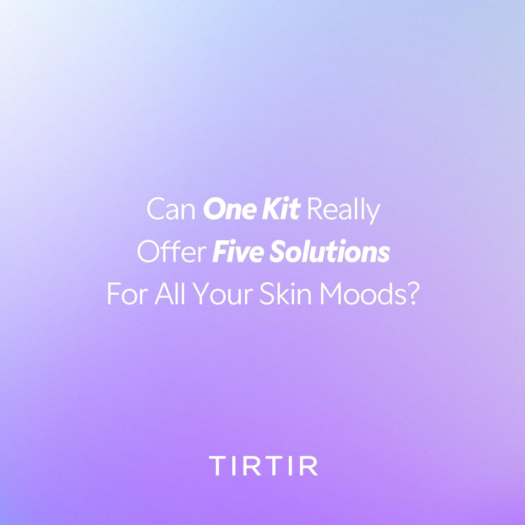 TIRTIR 5 Actives Power Serums Kit – 5 x 10ml | Brightening, Hydrating & Skin Renewal Set