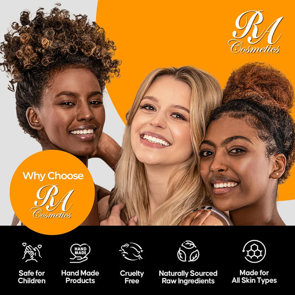 RA COSMETICS Whipped With Mango African Shea Butter – 340g | Deep Moisture, Skin Softening & Glow Repair