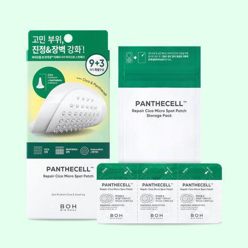 BIO HEAL BOH Panthecell Repair Cica Micro Spot Patch (9+3 Sheets) | Advanced Microneedle Technology - Glam Global UKBIO HEAL BOH