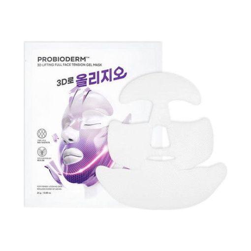 [BIO HEAL BOH] Probioderm 3D Lifting Full Face Tension Gel Mask Sheet 25gX3ea [Oligio EDITION] - Glam Global UK