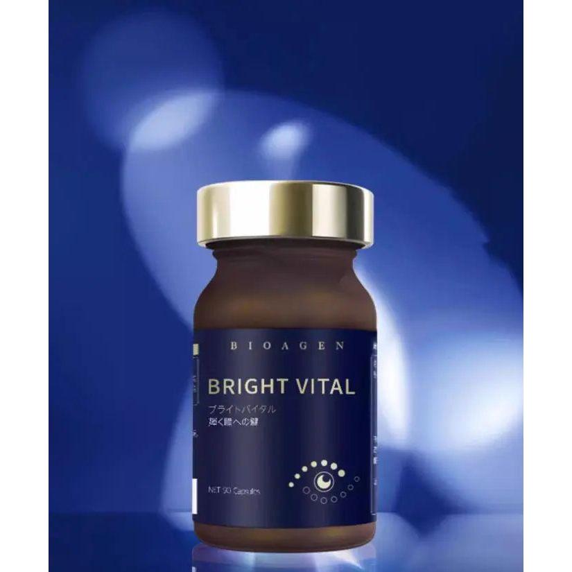 BIOAGEN BRIGHTVITAL Bilberry Anthocyanin Eye Care Capsules - Glam Global UK