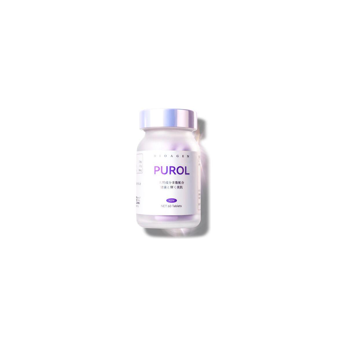 BIOAGEN PUROL Pro Whitening Pills Skin Light Bottle (60 capsules) - Glam Global UK