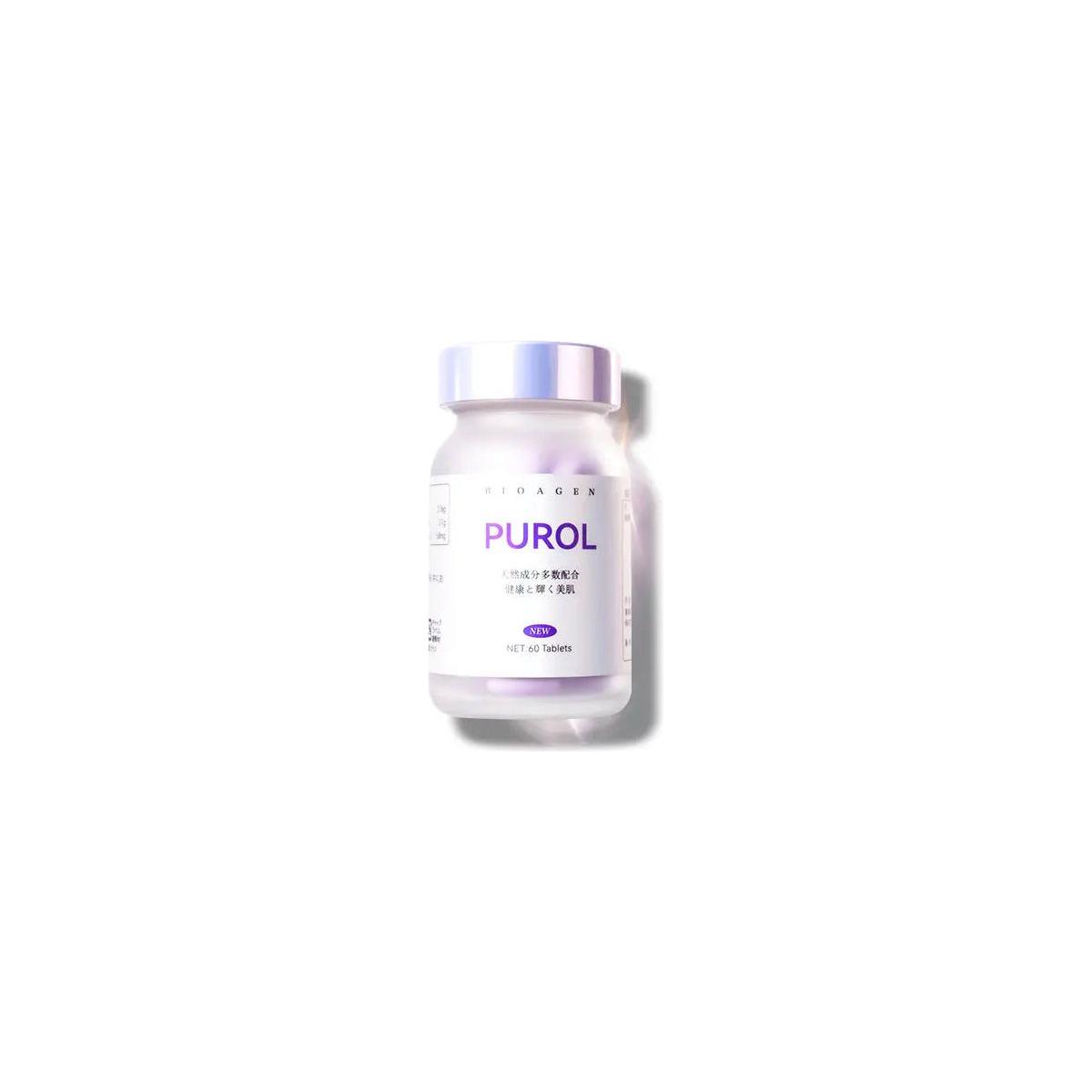 BIOAGEN PUROL Pro Whitening Pills Travel Size(10 capsules/bottle) - Glam Global UK