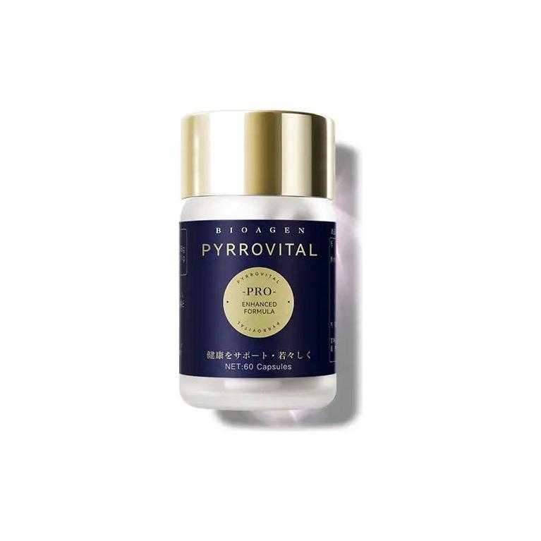 BIOAGEN PYRROVITAL PRO 60 capsules - Glam Global UK