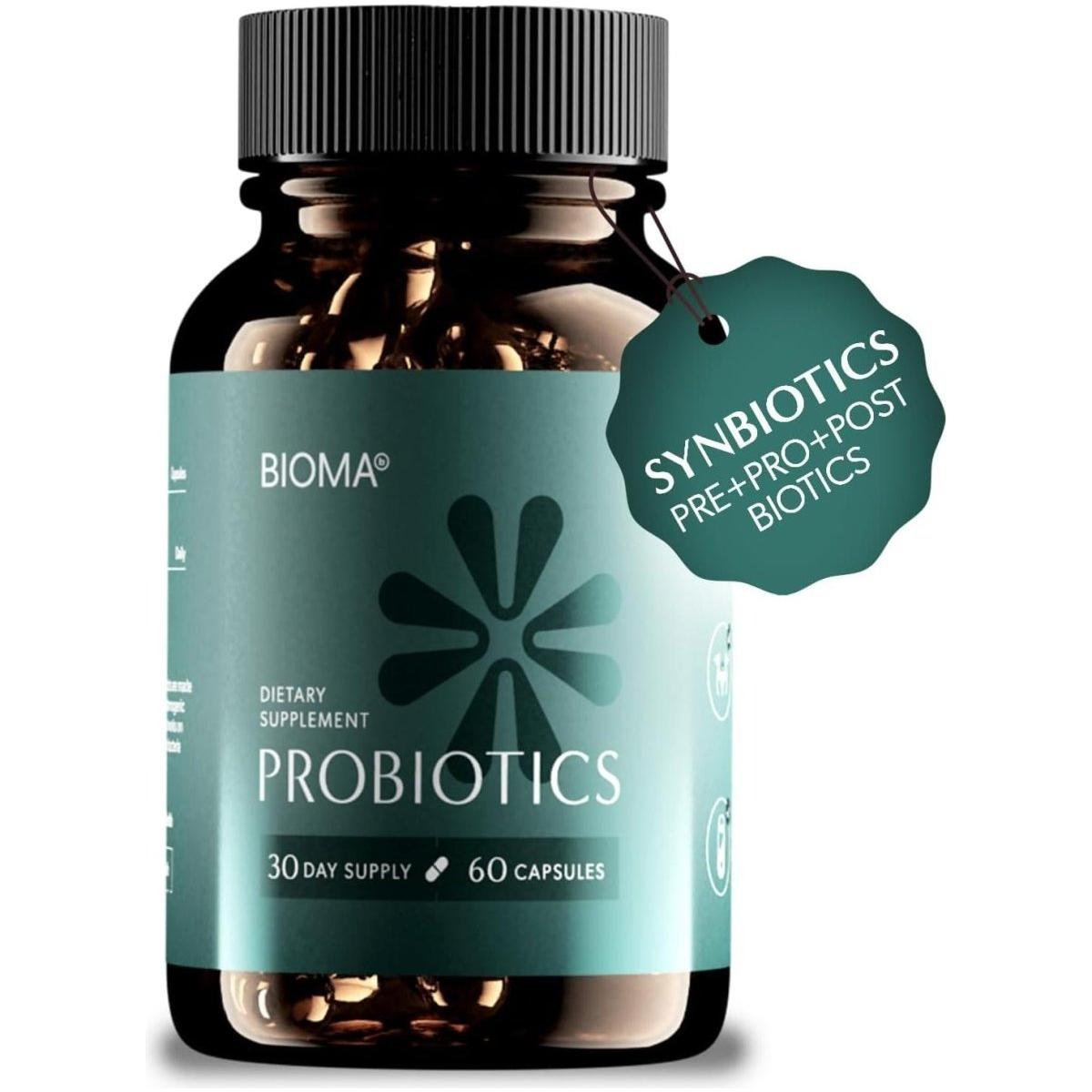 BIOMA Mens Probiotics 30 Days (60 Caps) - Glam Global UK