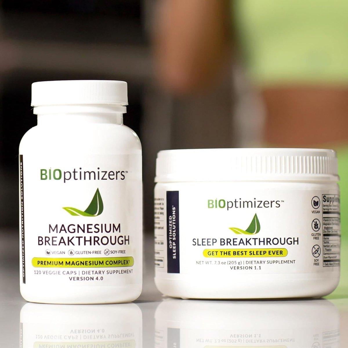 BiOptimizers Magnesium Breakthrough Supplement 4.0 - 60 Capsules - Glam Global UKBiOptimizers