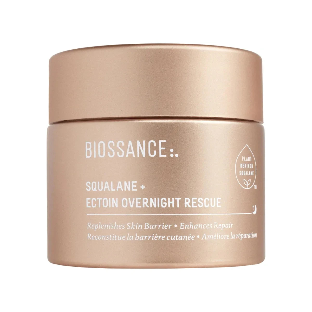 Biossance Squalane + Ectoin Overnight Rescue Deep Repair Night Cream - 50ml - Glam Global UK