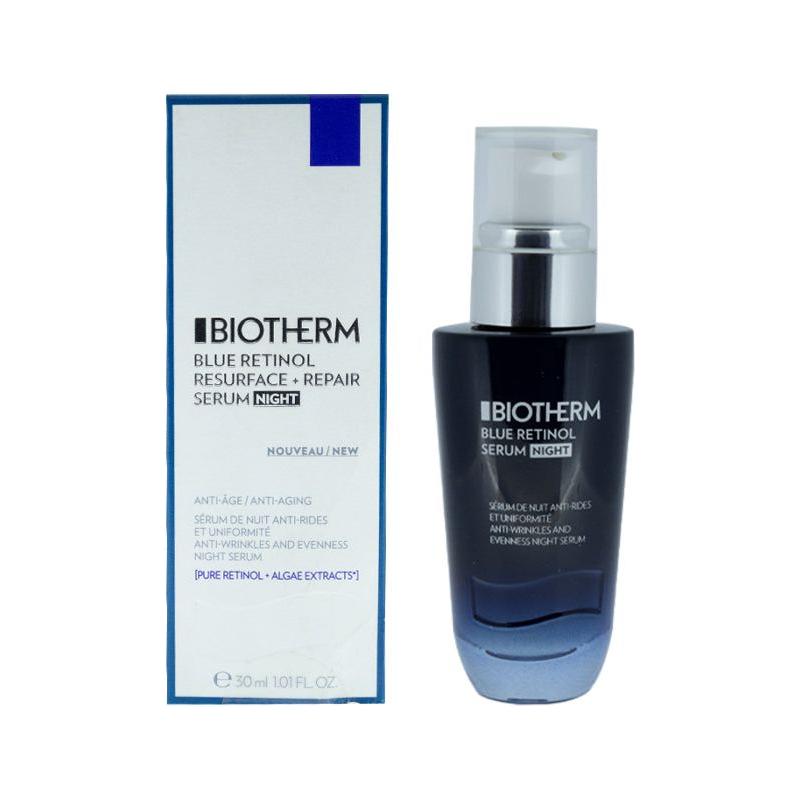 Biotherm Blue Retinol Resurface + Repair Serum Night 30ml - Glam Global UK