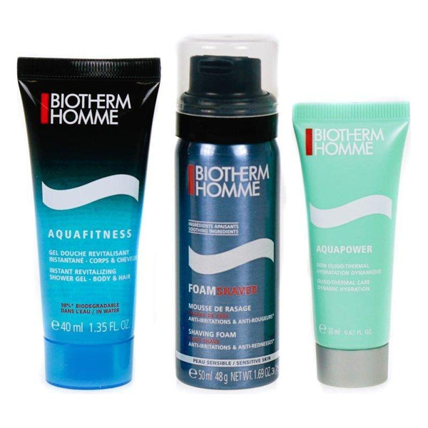 Biotherm Homme Aquapower Men's Travel Gift Set - Glam Global UKBiotherm