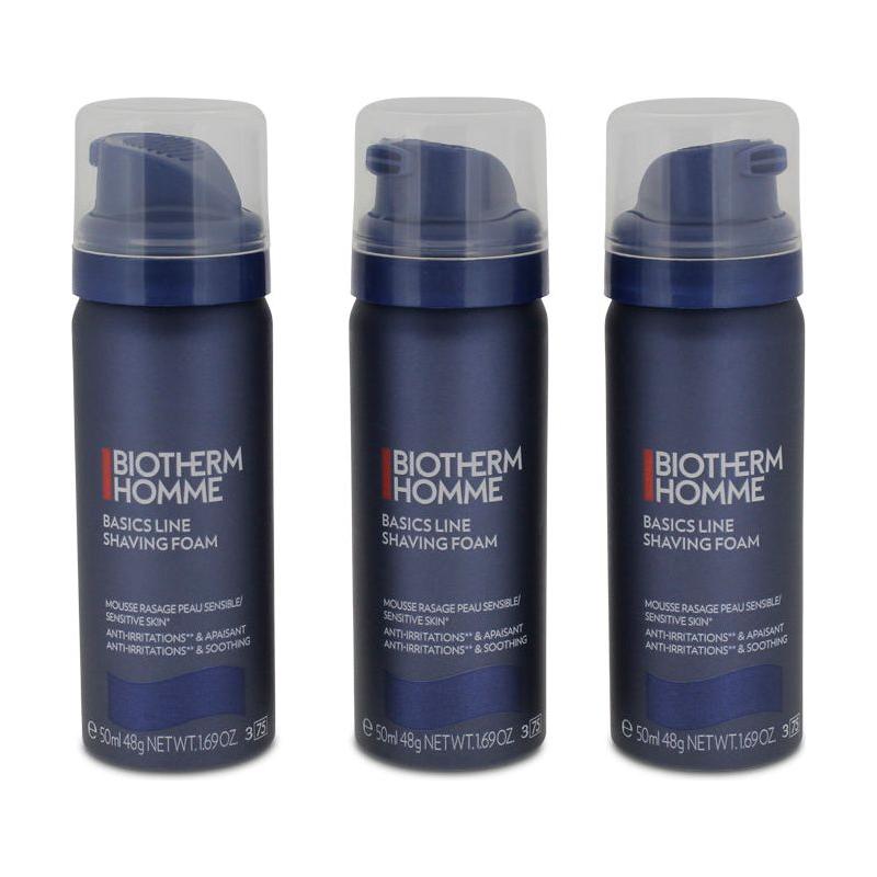 Biotherm Homme Shaving Foam Close Shave Power Trio Set 3 x 50ml - Glam Global UK