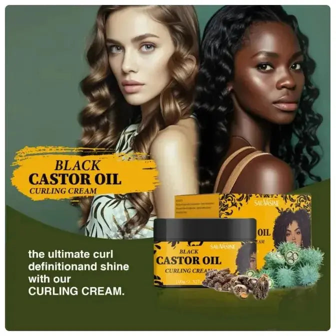 Black Castor Curl Care Cream - Glam Global UK