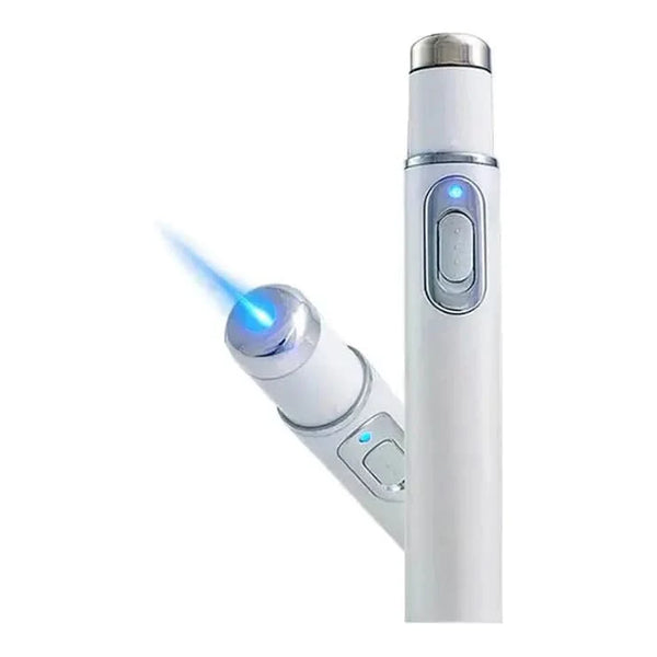 Blue Light Therapy Pen – Portable Skin Treatment for Acne, Wrinkles, Scars &amp; Dark Circles - Glam Global UKGlam Global UK