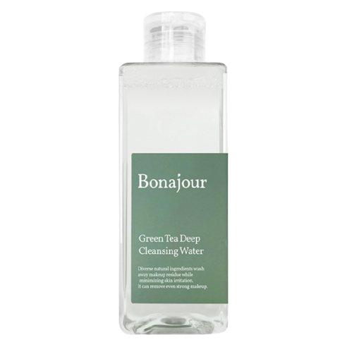 Bonajour Green Tea Deep Cleansing Water 200ml (Make - up Remover) - Glam Global UK