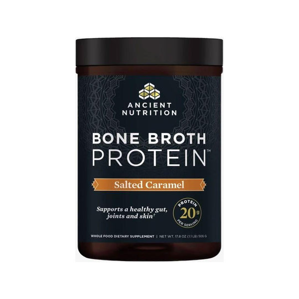 Ancient Nutrition Bone Broth Protein - Salted Caramel 20 Servings - Glam Global UKAncient Nutrition