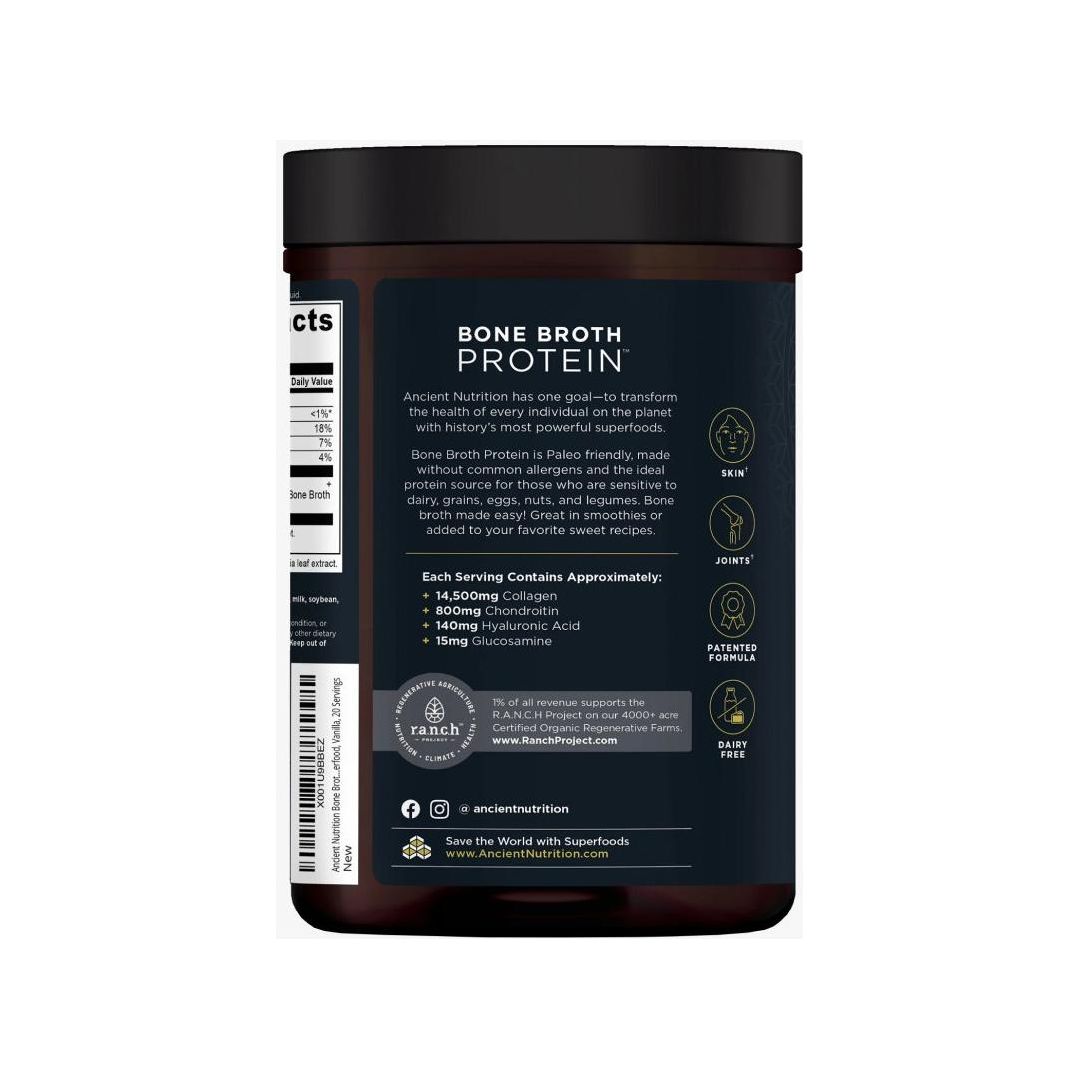 Bone Broth Protein - Vanilla - Glam Global UK