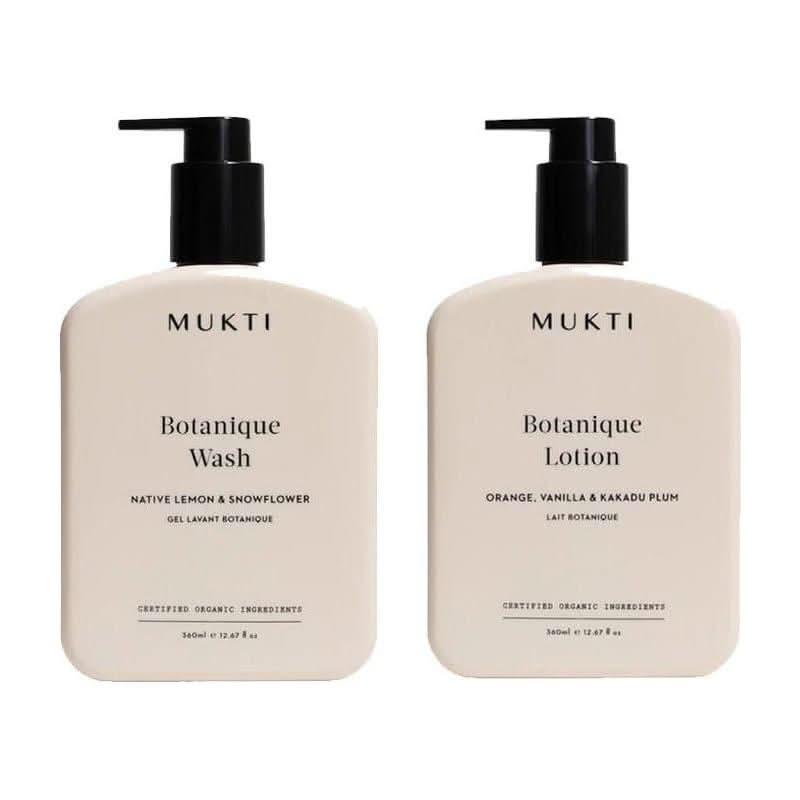 Botanique Wash + Hand & Body Lotion Bundle - Glam Global UKMukti Organics