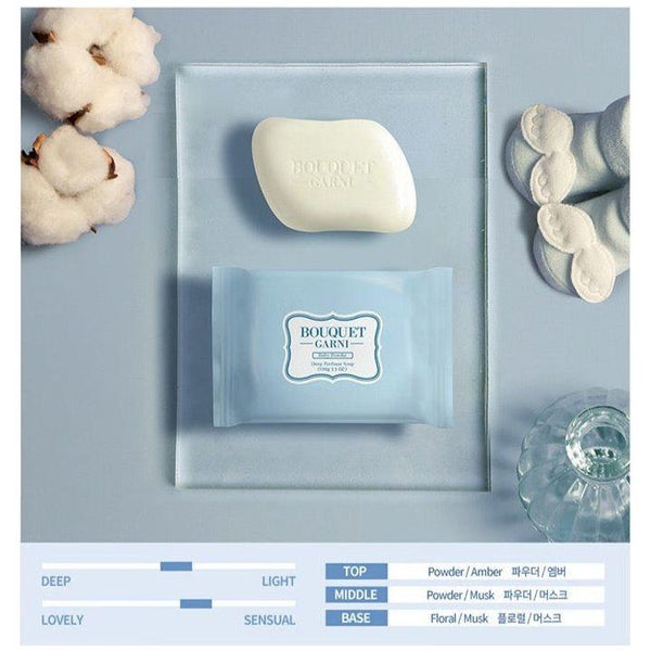 Bouquet Garni Deep Perfume Soap Baby Powder 100g X 10ea - Glam Global UKBouquet Garni