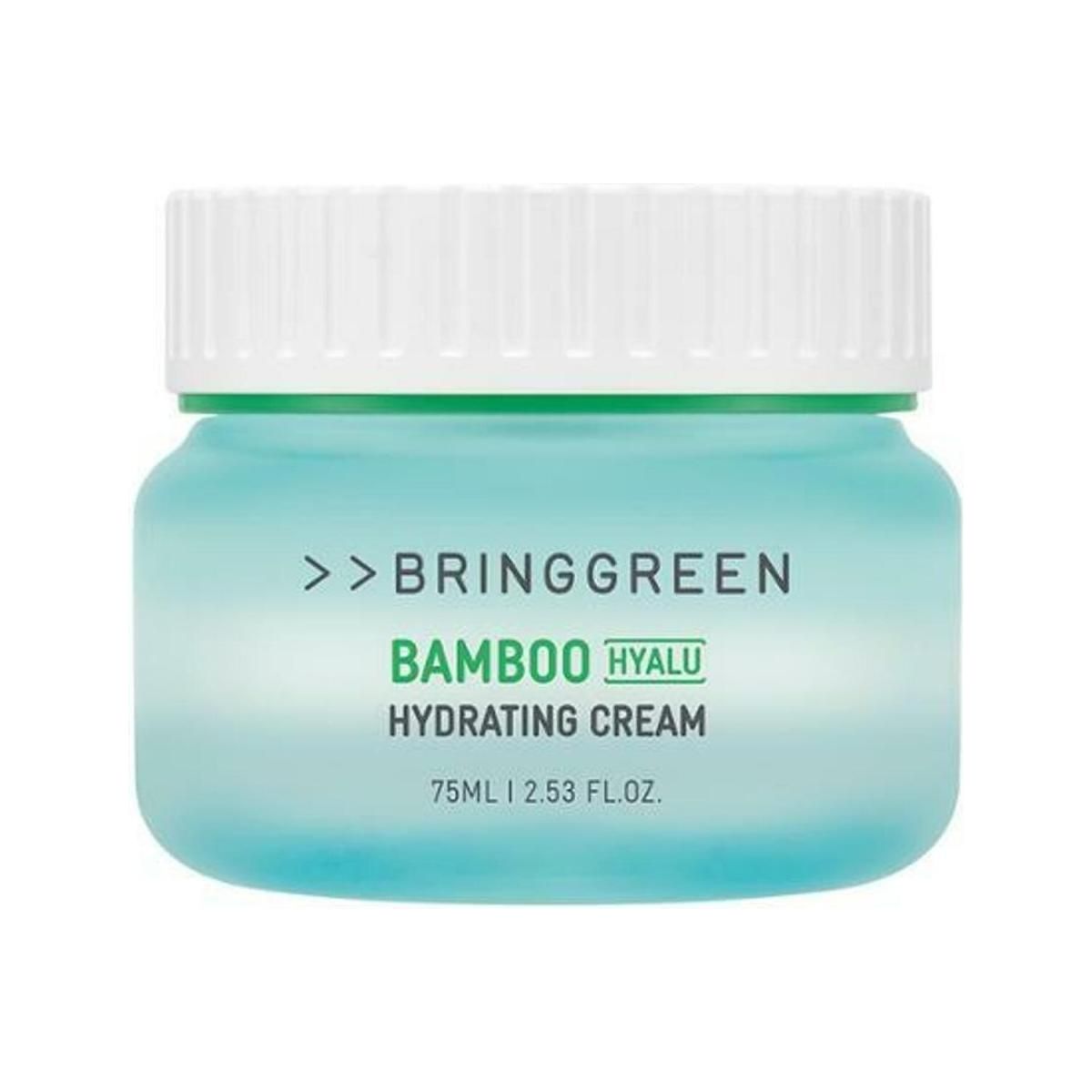 BRINGGREEN Bamboo Hyalu Hydrating Cream 75ml - Glam Global UK