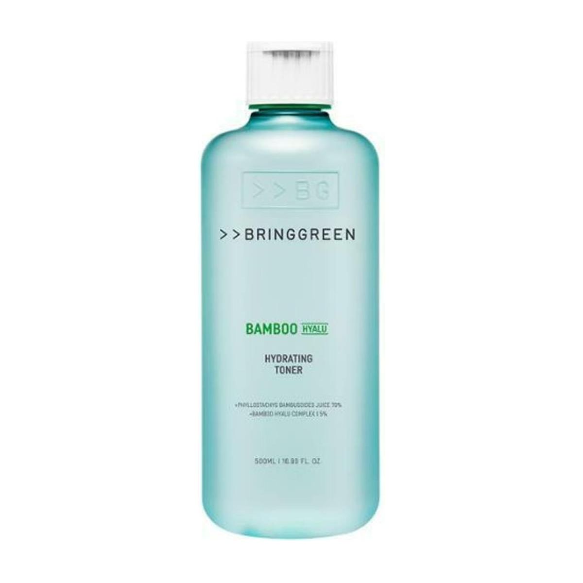 BRINGGREEN Bamboo Hyalu Hydrating Toner 500ml - Glam Global UK