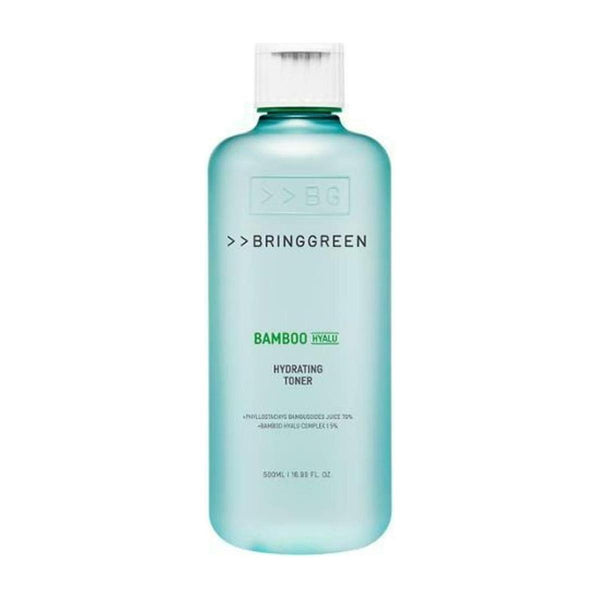 BRINGGREEN Bamboo Hyalu Hydrating Toner - 500ml | Intense Hydration & Skin Soothing - Glam Global UKBRINGGREEN