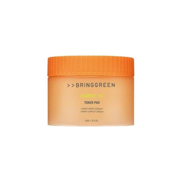 BRINGGREEN Carrot Vita Toner Pad 60P - Glam Global UKBRINGGREEN