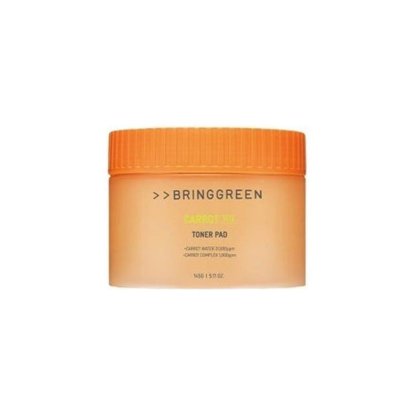 BRINGGREEN Carrot Vita Toner Pad 60P - Glam Global UKBRINGGREEN