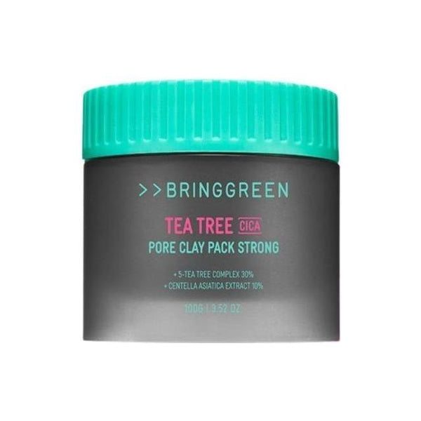 BRINGGREEN Tea Tree Cica Pore Clay Pack Strong 100g - Glam Global UKBRINGGREEN