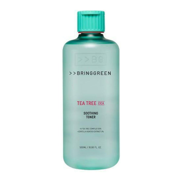 BRINGGREEN Tea Tree Cica Soothing Toner 250ml - Glam Global UKBRINGGREEN
