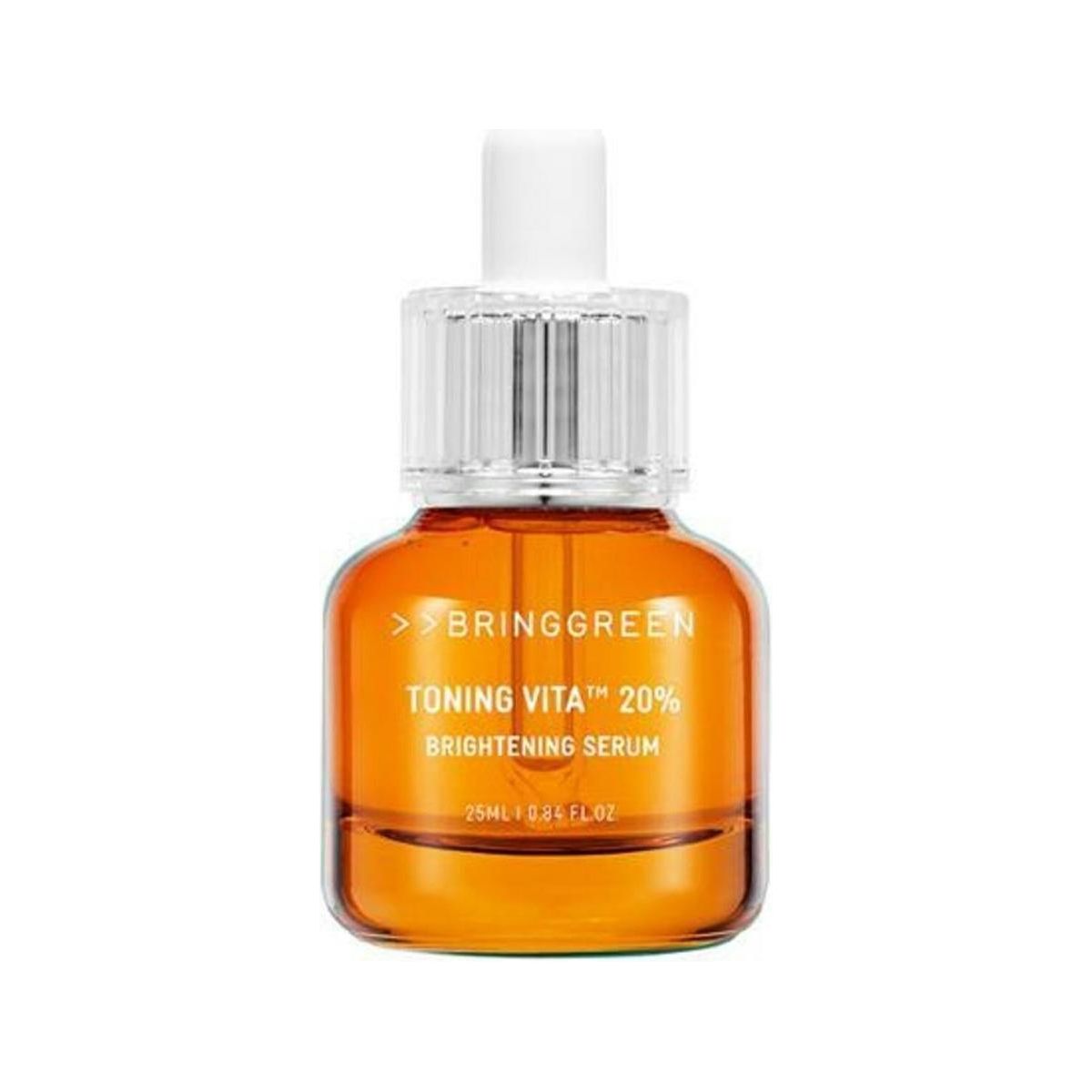 BRINGGREEN Toning Vita 20% Brightening Serum 25ml - Glam Global UK