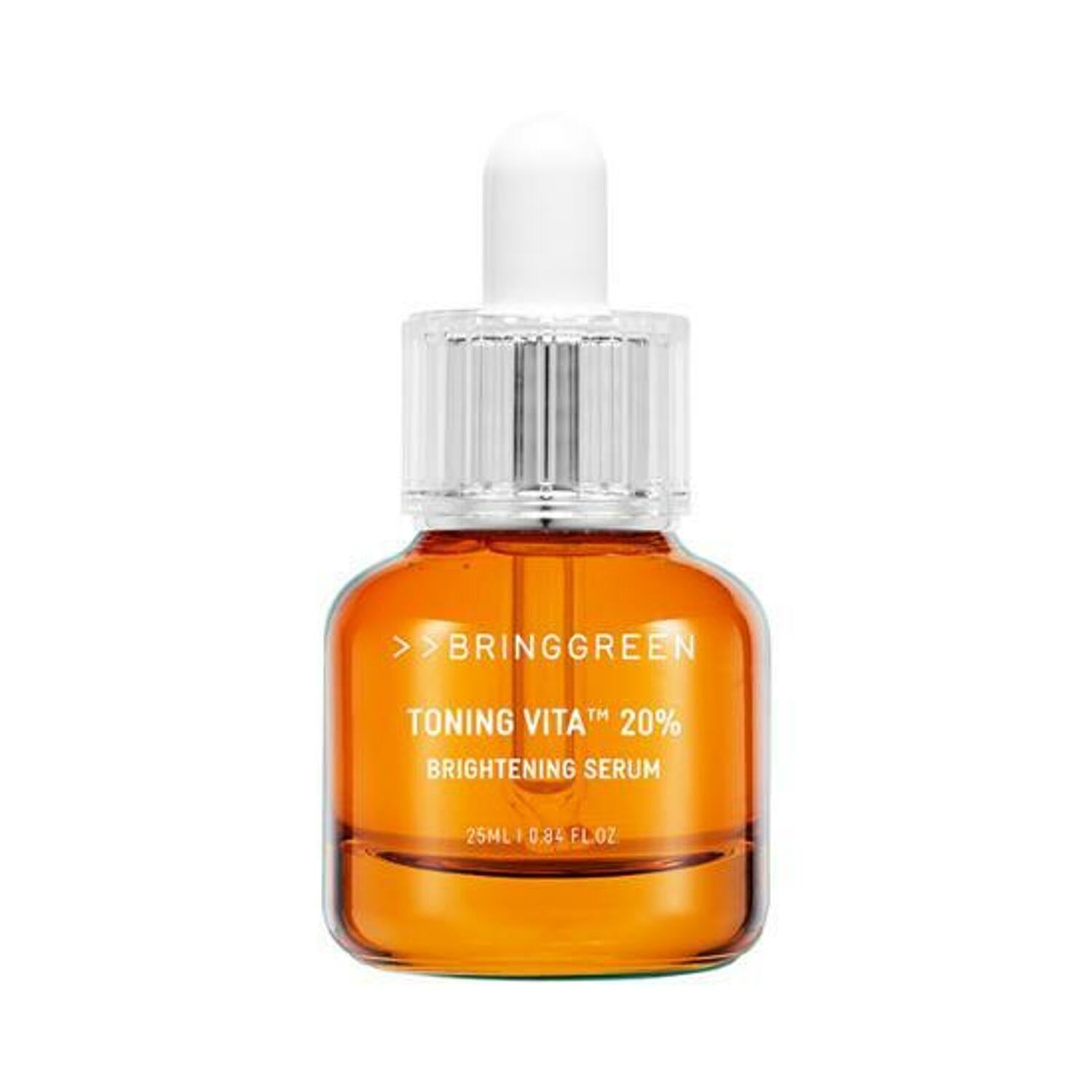 BRINGGREEN Toning Vita 20% Brightening Serum 25ml - Glam Global UK