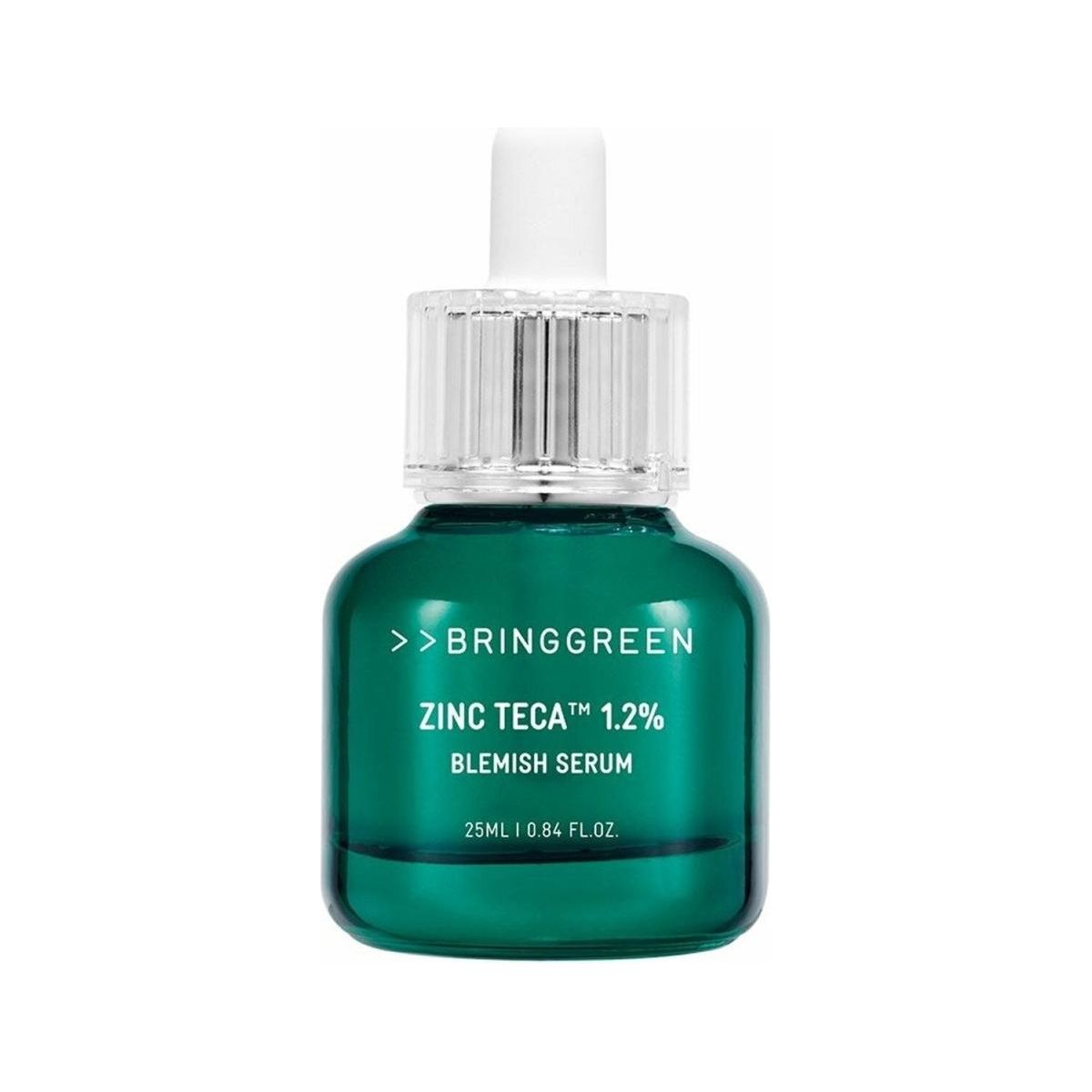 BRINGGREEN Zinc Teca 1.2% Blemish Serum 25ml - Glam Global UK