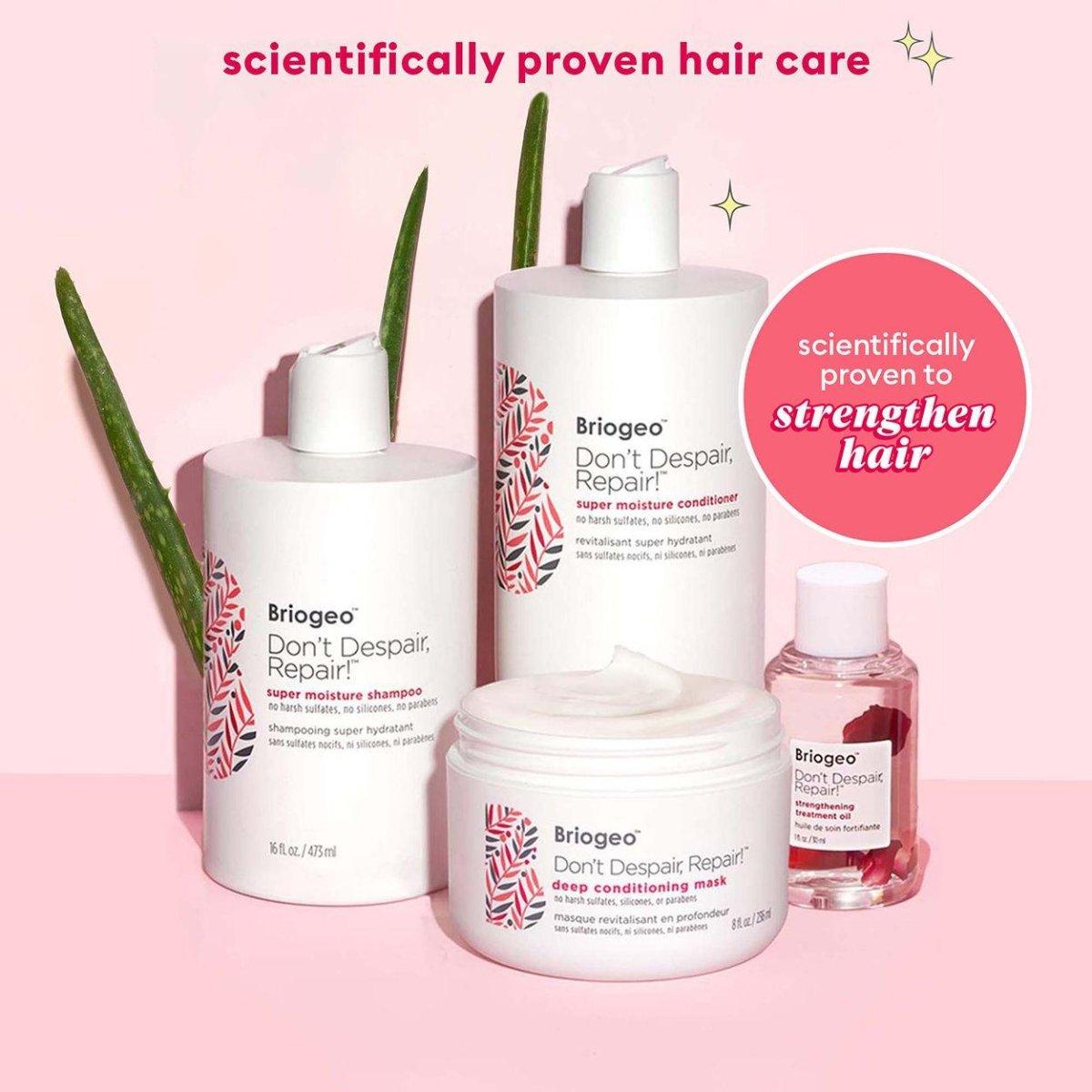 Briogeo Don't Despair, Repair! Strength and Repair Solutions Set for Dry and Damaged Hair - Glam Global UKBriogeo