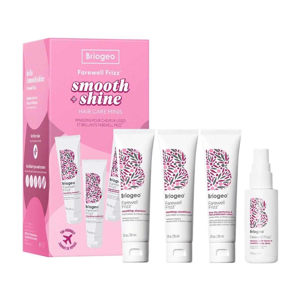 Briogeo Farewell Frizz Smooth and Shine Hair Care Frizz Control Travel Kit - Glam Global UK