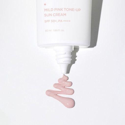 BRTC Mild Pink Tone - Up Sun Cream SPF 50+/PA ++++ 50ml - Glam Global UK