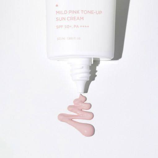 BRTC Mild Pink Tone - Up Sun Cream SPF 50+/PA ++++ 50ml - Glam Global UKBRTC