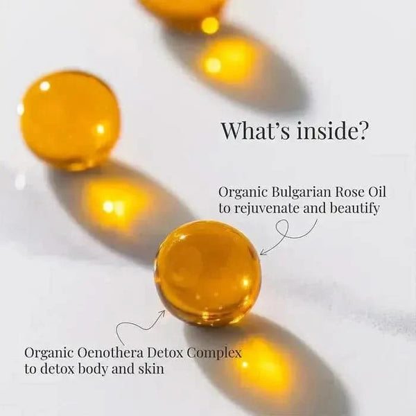 Bulgarian Rose Beauty Detox Capsules - Glam Global UKBulgarian Rose