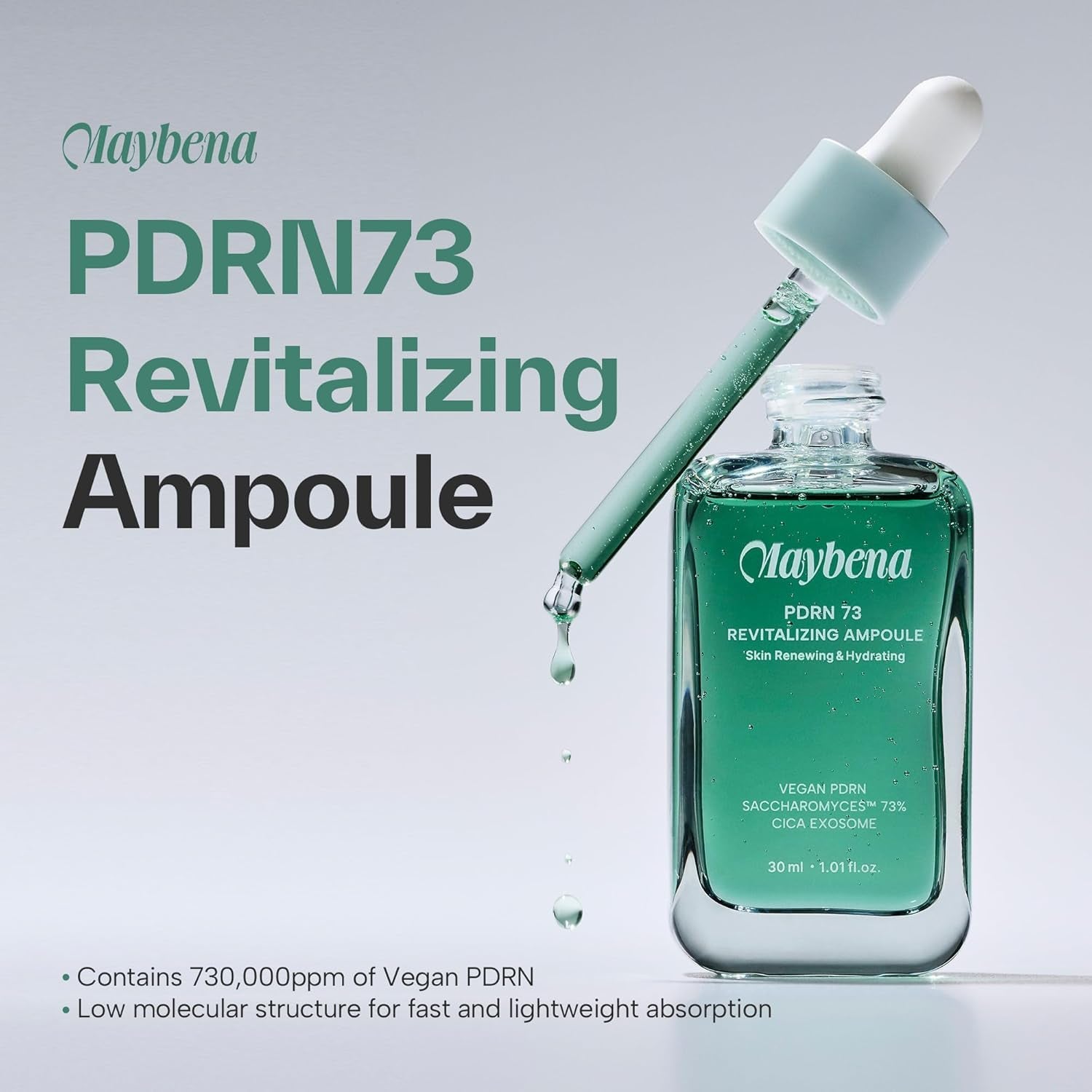 Maybena PDRN 73 Revitalizing Ampoule - 30ml