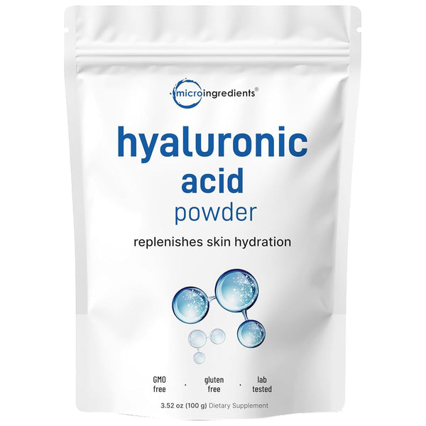 Micro Ingredients Hyaluronic Acid Powder - 100g