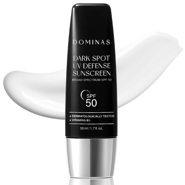 DOMINAS Dark Spot UV Defense Sunscreen – 50ml | SPF 50 Broad-Spectrum Protection & Pigmentation Care