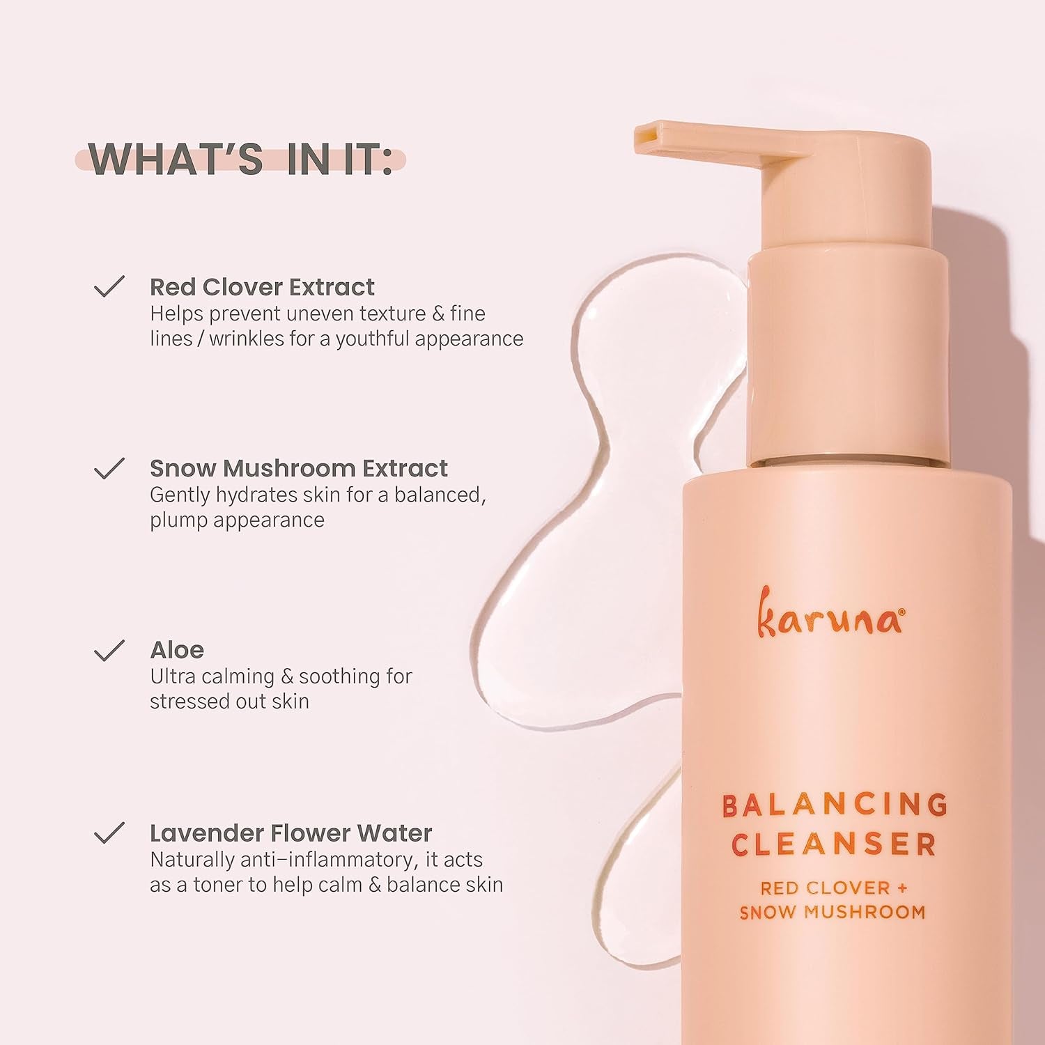 Karuna Balancing Cleanser – 150ml | Gentle, Hydrating Face Wash for Fresh, Youthful Skin