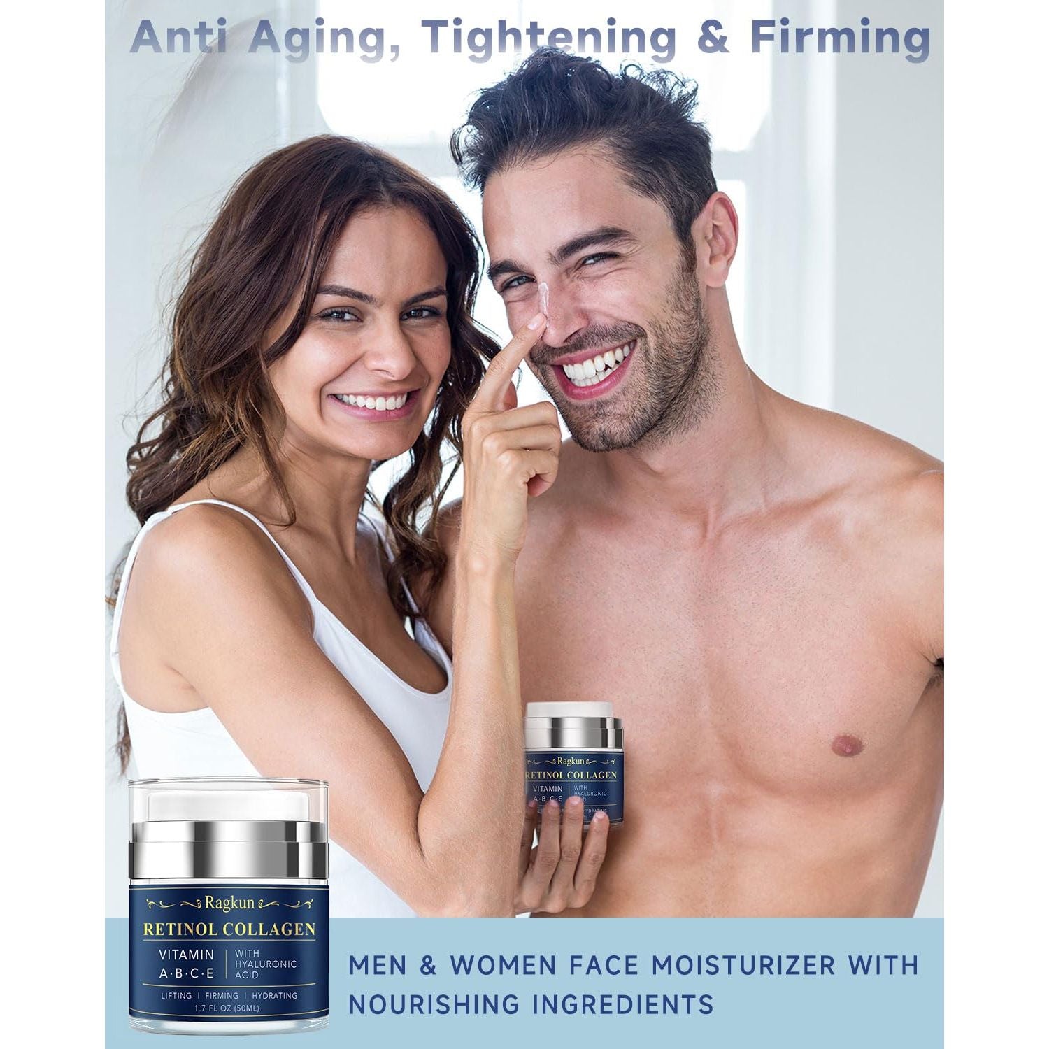Ragkun Retinol Collagen – 50ml | Anti-Aging, Firming & Hydrating Face Cream