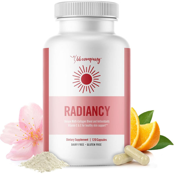 BB Company Radiancy – Cherry Flavor (120 Capsules) | Feminine Wellness, Vaginal Health & Collagen Support